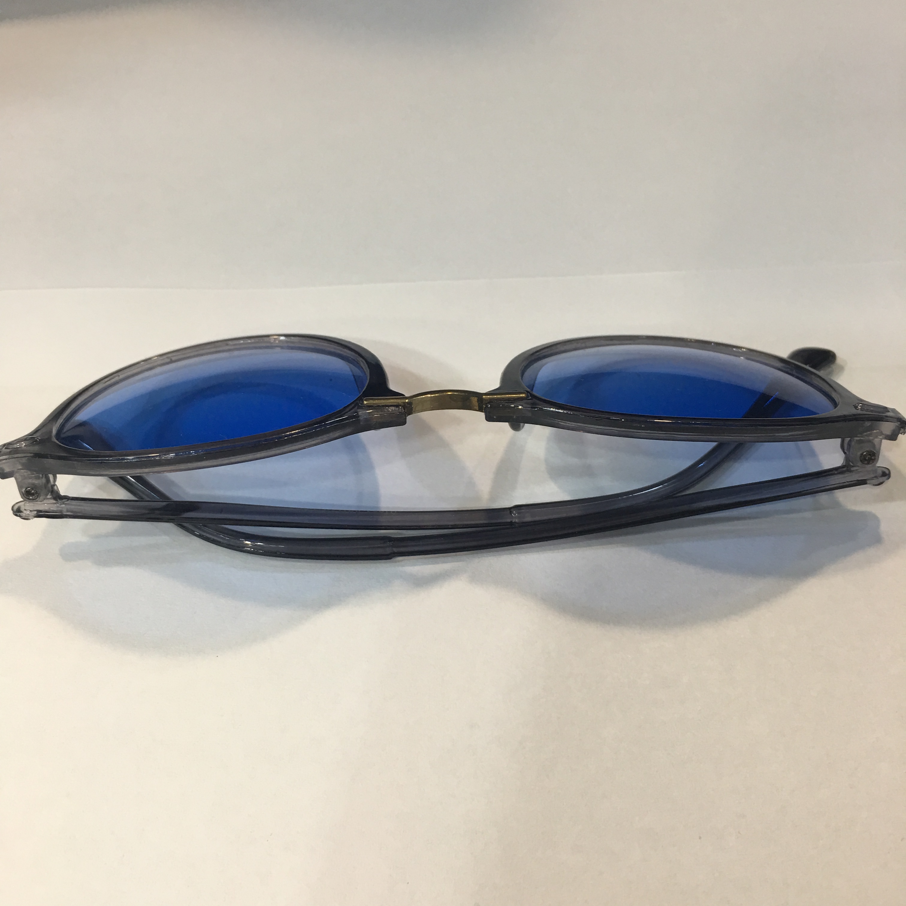 New Korean-style trendy UV-protective sunglasses for women, fashionable round face eye protection glasses details Picture