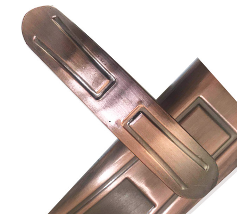Handle Lock Hardware Handle Aluminum Alloy Zinc Alloy Door Lock Handle Security Door Handle Specification drawing