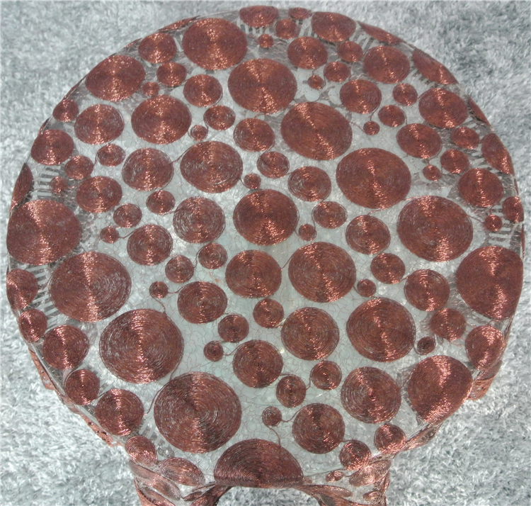 European luxury water soluble lace small square table cover thumbnail