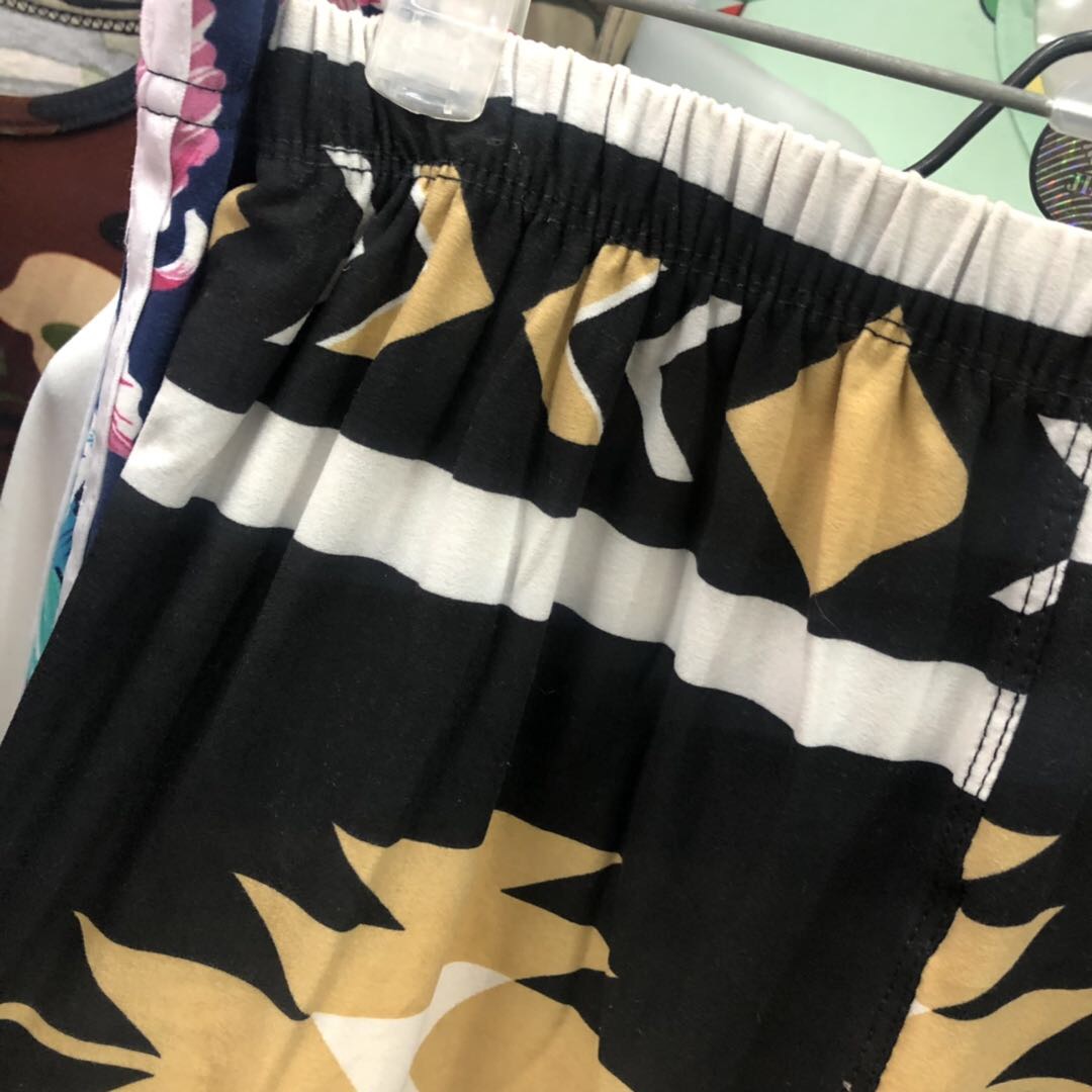 Bohemian Style Women's Pants Fashion Print Summer Casual Loose Chiffon Haren Pants Bloomers Women's Pants Printed Beach Pants details Picture
