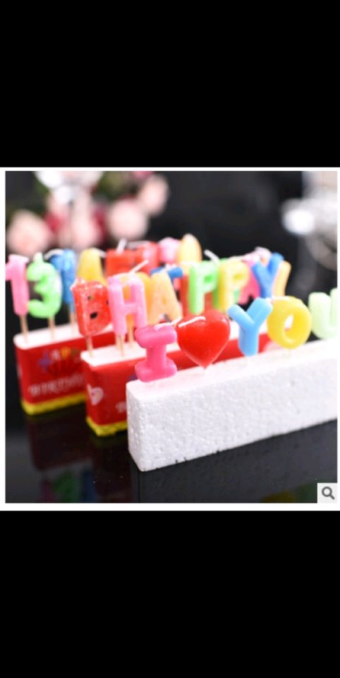 厂家直销各种新颖款式环保蜡烛生日蜡烛数字蜡烛细节图