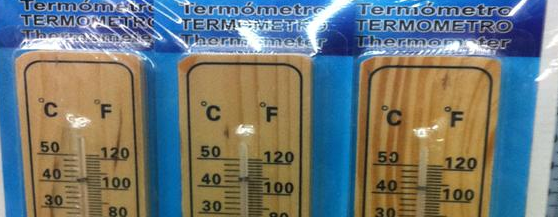 温度计木质温度计气温温度计质量好细节图