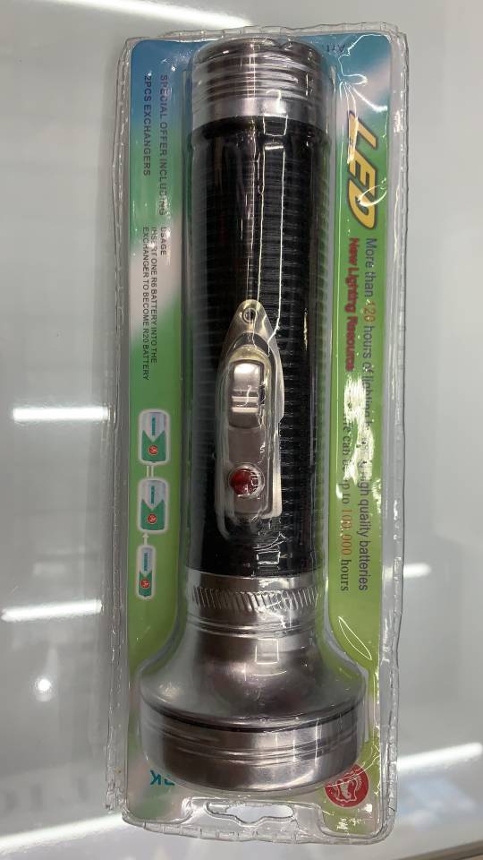 Iron led flashlight