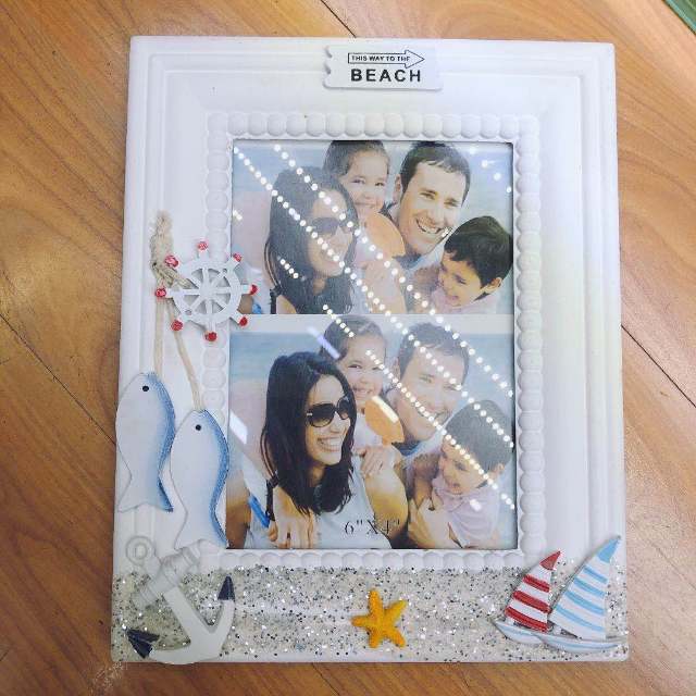 地中海风格相框摆台相架创意桌面摆件木质批发零售