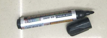 Beauty Pen Industry Office Culture Writing Tools Marker Note Number Pen Big Head Pen Express Pen Color 10 Multi-Color Ultra Long Oily Single Head Large Capacity Quick Drying details Picture