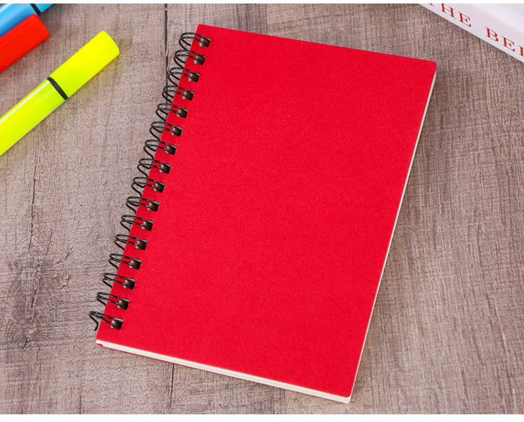 广告线圈本定制logo商务礼品便签本定做A5笔记本记事本本子定制产品图