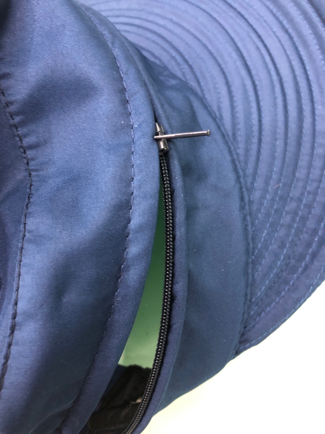 外贸新款时尚男女拉链帽大沿遮阳帽厂家直销产品图