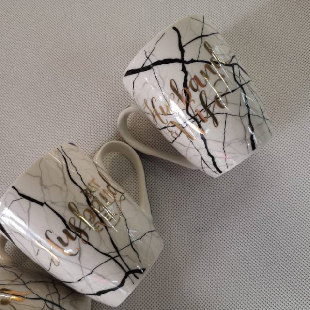 Factory direct sales of ceramic cups, creative mugs, couple's home coffee cups Specification image