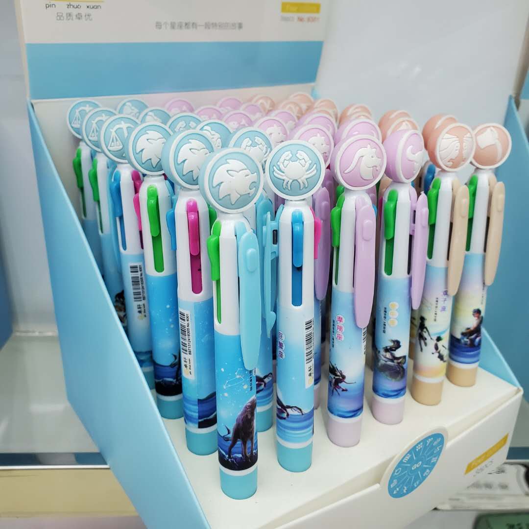 圆珠笔/串珠笔/diy串珠圆珠笔/彩色圆珠笔/圆珠笔礼品笔产品图