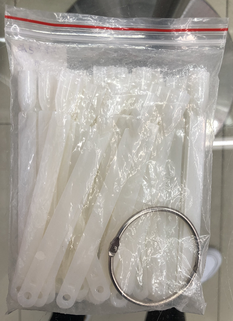 单节色板白色全贴指甲片ABS材料PS50