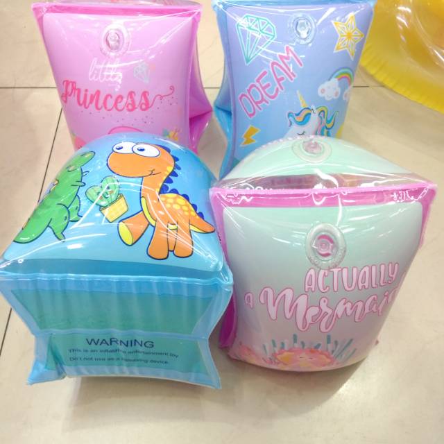 Factory direct sales of pvc children's toys, swimming arm rings, cartoon multi-color mixed packaging wholesale details Picture