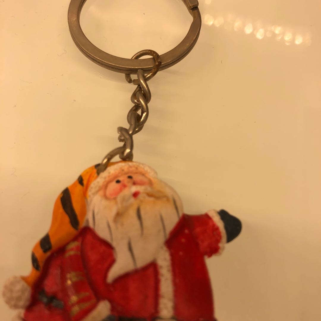 晟威工艺圣诞老人钥匙扣挂件树脂挂件节日礼物，圣诞，装饰，工艺品1详情图2