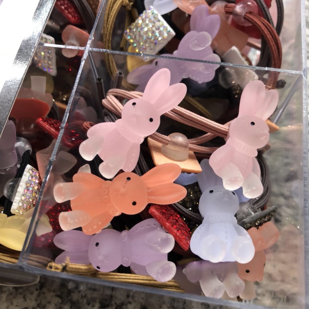 Instagram starry sky hair band, Korean hair band and hair band, popular Korean girl, cute rubber band, Douyin leather case headwear Specification image