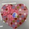 心形礼盒浪漫情人节礼包包装原点包装盒蝴蝶结细节图