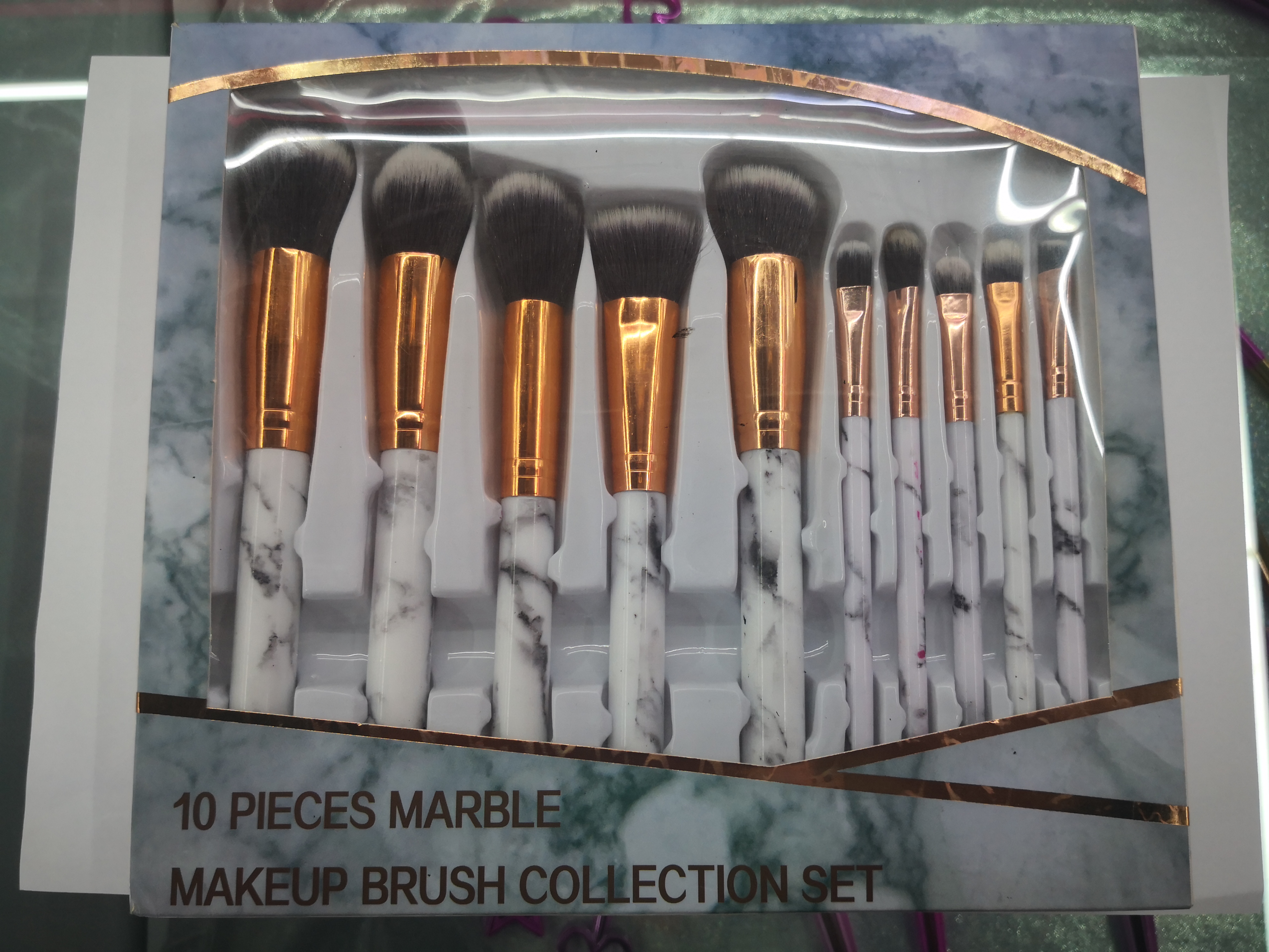 Artificial fiber soft beauty brush eyeshadow brush set