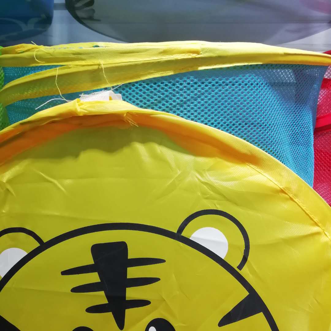 布艺脏衣篮脏衣服收纳筐脏衣篓玩具装衣洗衣篮放衣服的收纳桶老虎细节图