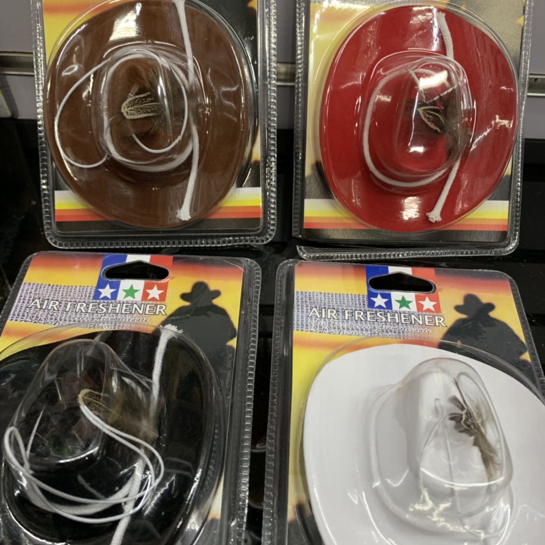 牛仔帽子形状香薰挂件外贸产品图