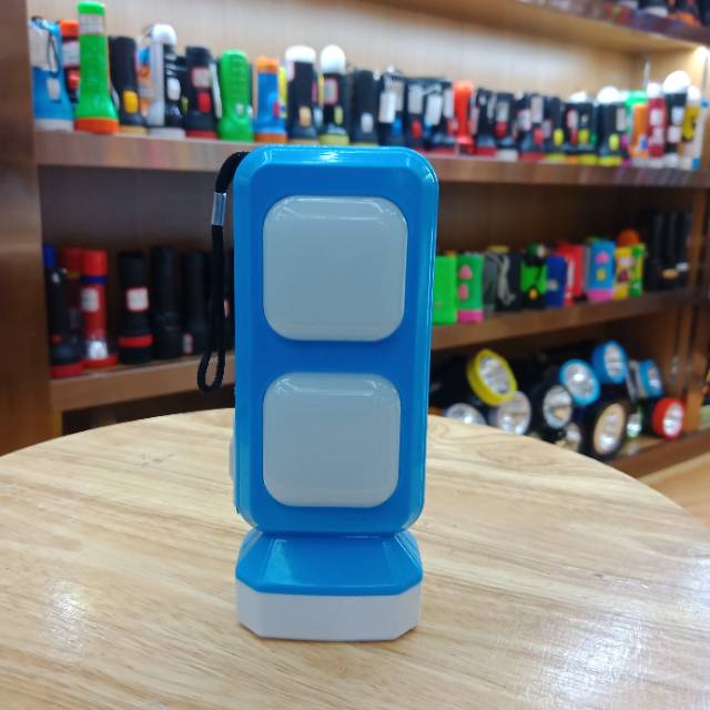 浅蓝色手电筒家用长方形