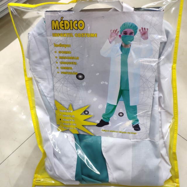 儿童医生服饰幼儿园儿童小医生服饰角色职业扮演表演服装