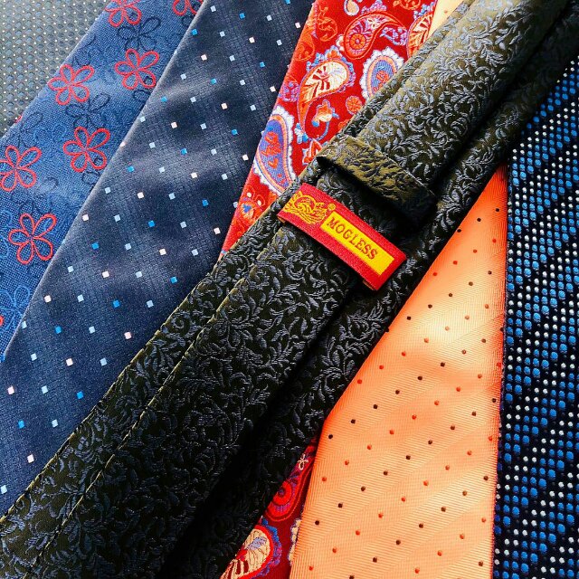 高档男士正装领带涤纶领带批发厂家直销领带多色款式详情图3