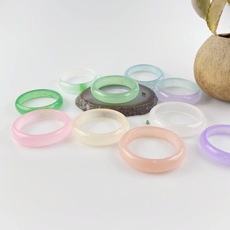 Resin Women's Couple Color Bracelet Women's Bracelet Gifts Specification drawing
