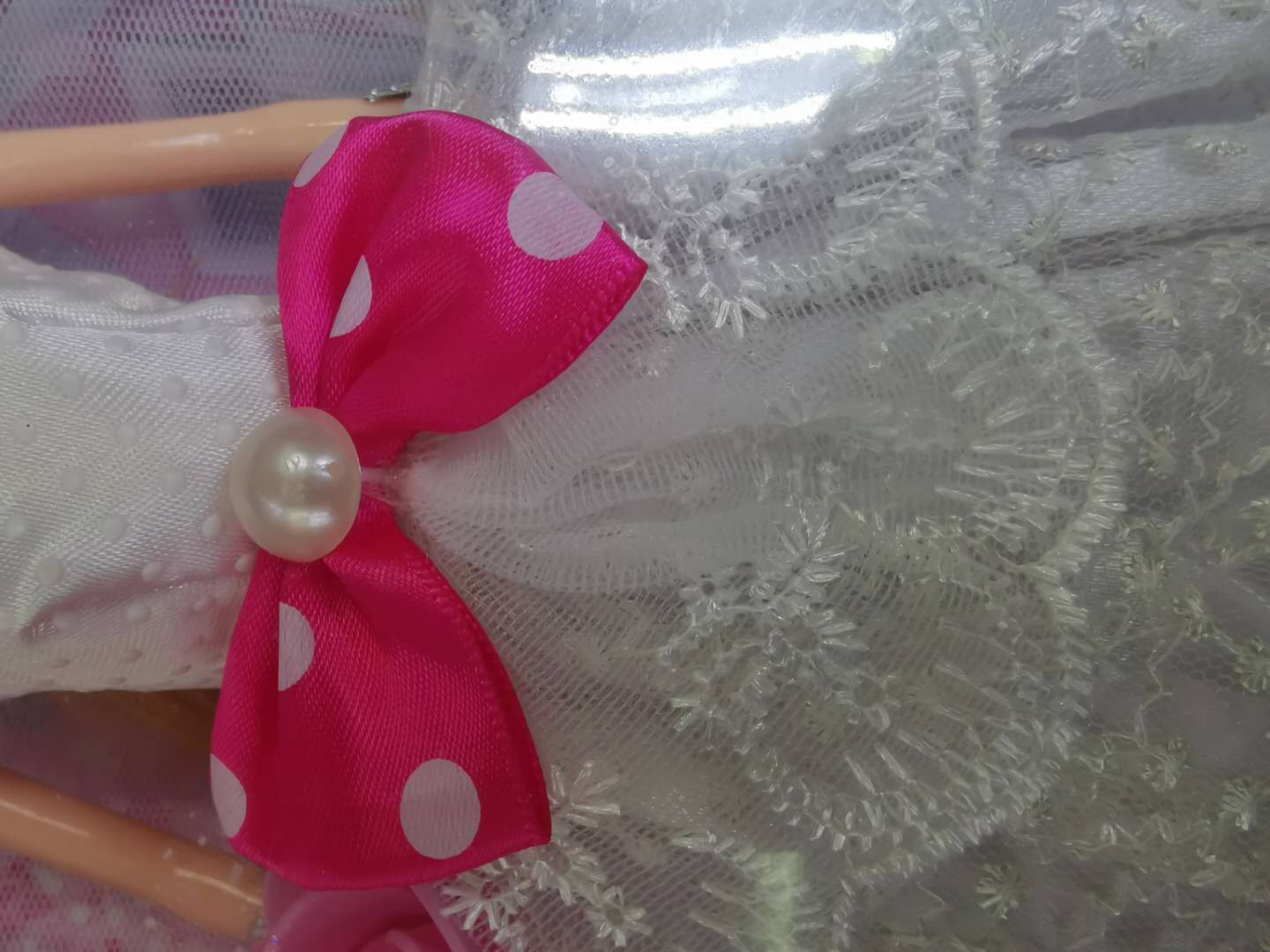 仿真洋娃娃芭比公主女孩单个娃娃玩具大礼盒红色蝴蝶结公主产品图