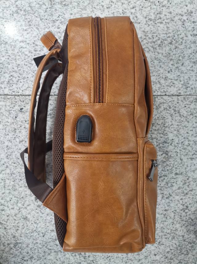 Men's Backpack Cloth Backpack Schoolbag Travel Bag Leisure Large Capacity Business Computer Bag details Picture