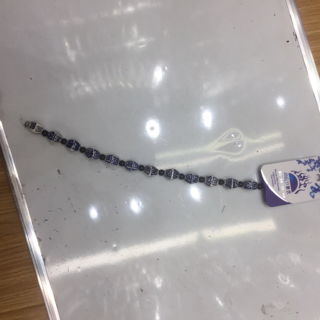 Ceramic jewelry accessories Hand-beaded ceramic beads jewelry accessories. thumbnail