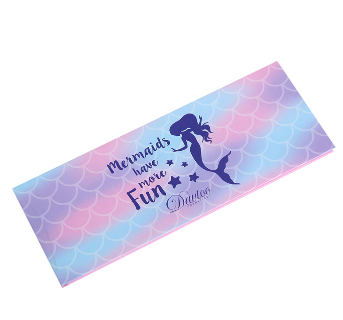 Davioo Mermaid Girl 12-Color Earth Color Eyeshadow Tray D1828 details Picture