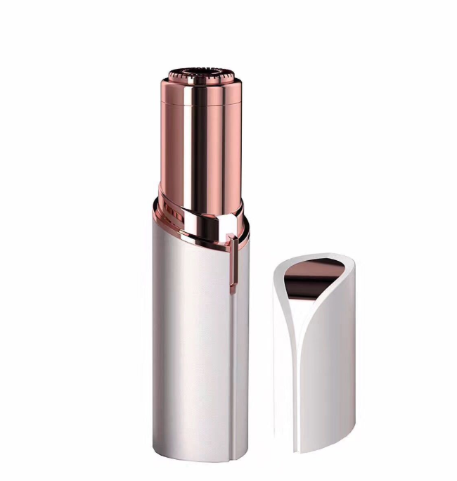 Electric lipstick eyebrow trimmer, hair removal device, facial hair remover, hair removal device, lipstick hair shaving device, battery model