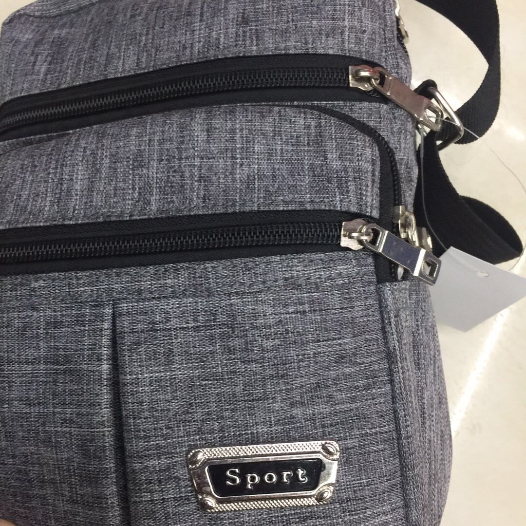 Crossbody casual bandolera tela oxford impermeable mochila pequeña bolsa de hombre tela de nylon para hombre lona multifuncional bolsa crossbody details Picture