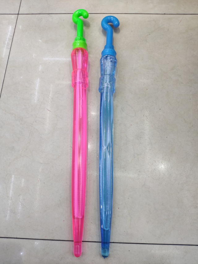 新款厂家直销塑料雨伞泡泡水儿童玩具2色可选