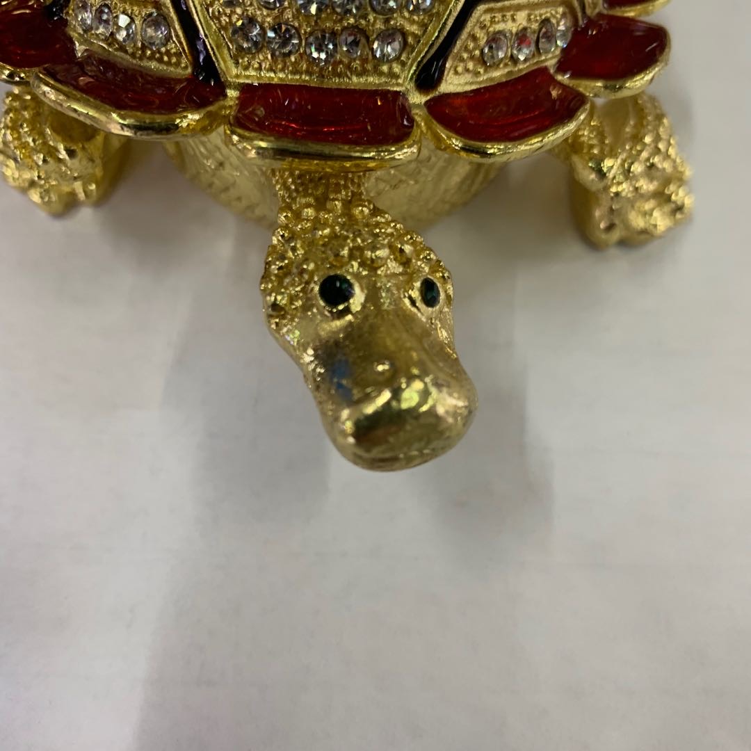 Handmade models, metal models, alloy models, handicrafts, ornaments, large turtles details Picture