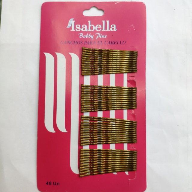 金色韩国刘海夹少女边钢夹波浪夹