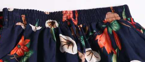 短裤女夏季韩版花苞松紧腰抽绳宽松显瘦产品图