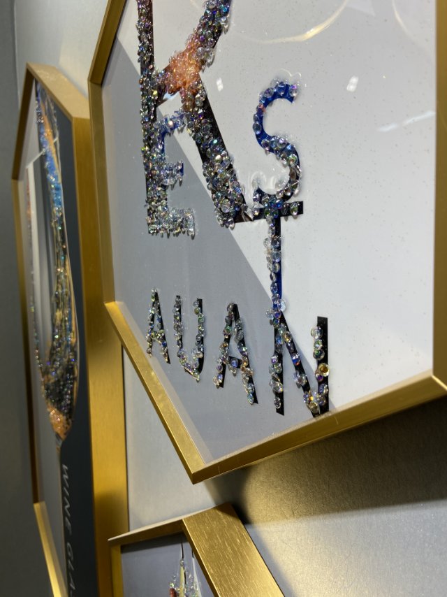 装饰画组合装饰画不规则组合画客厅餐厅挂画床头画产品图