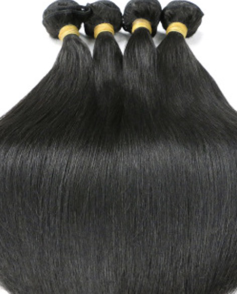 100% pure human hair extension, real hair, hair curtain, straight hair, STW details Picture