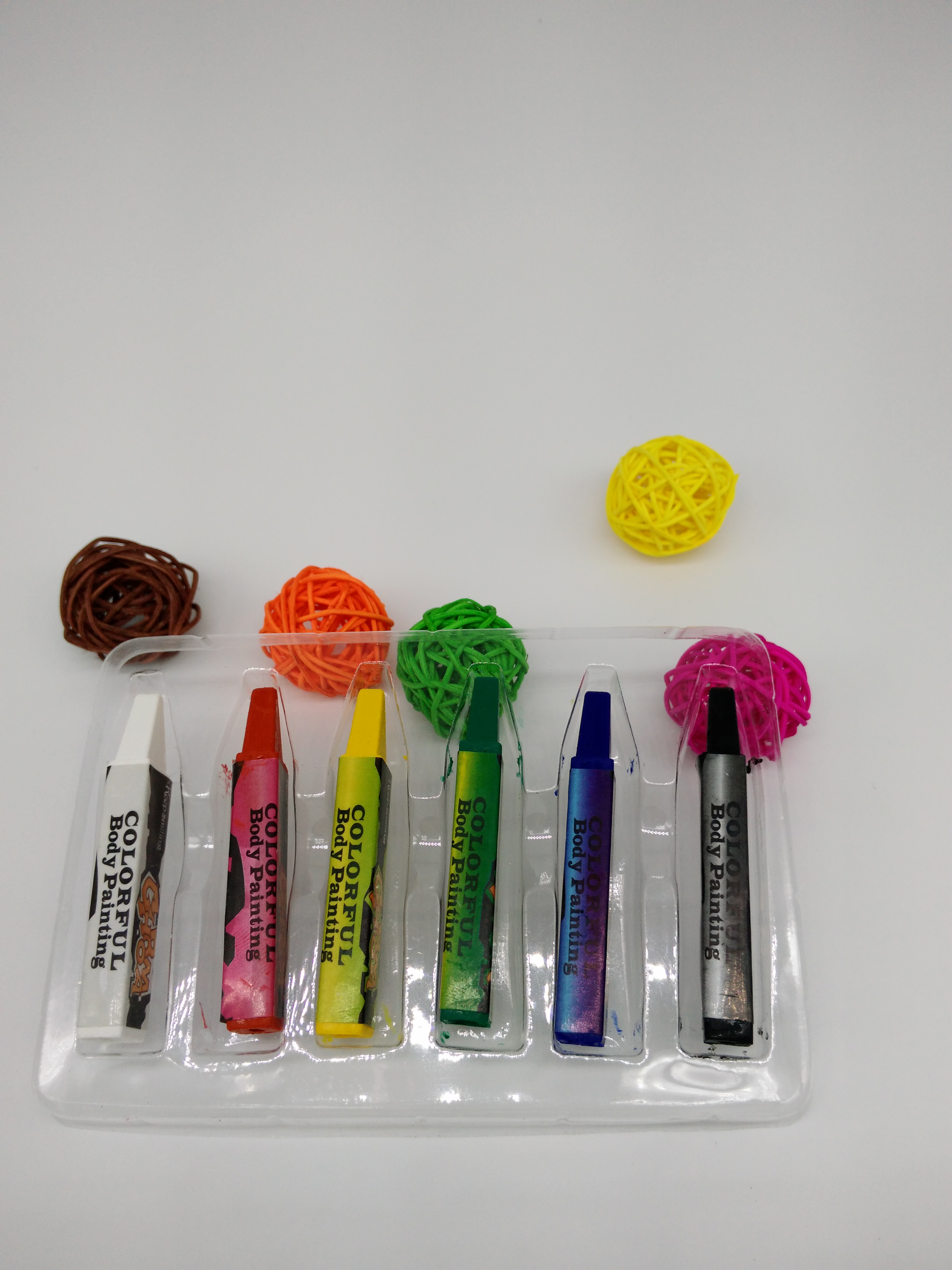 伦启/画材/油画棒产品图