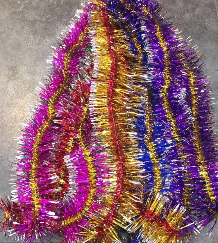 Christmas Dress Up Holiday Decoration Latte Stripes Manufacturers Direct Sales