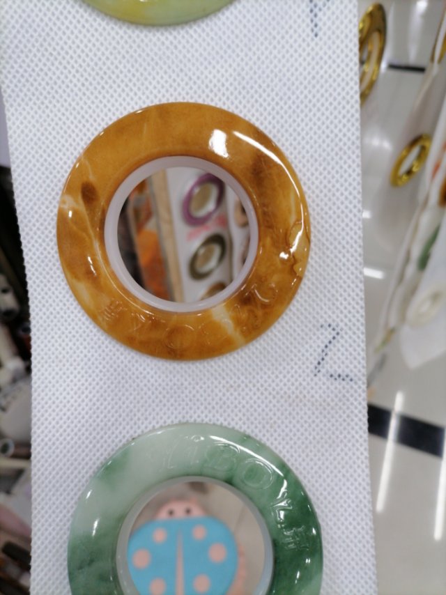 Curtain perforated ring, Roman ring, ring buckle, sound-absorbing perforated ring, Roman rod accessories details Picture