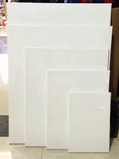 Oil Painting Frame White Oil Painting Cloth Custom Watercolor Acrylic Inner Frame