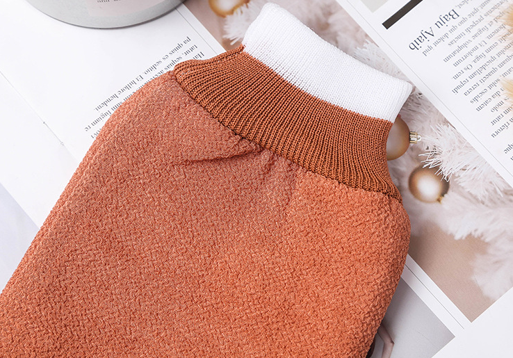 Bath scrubbing gloves, powerful bath scrubbing tool, adult back scrubbing, double-sided bath towel for women and men, Korean mud scrubbing towel details Picture