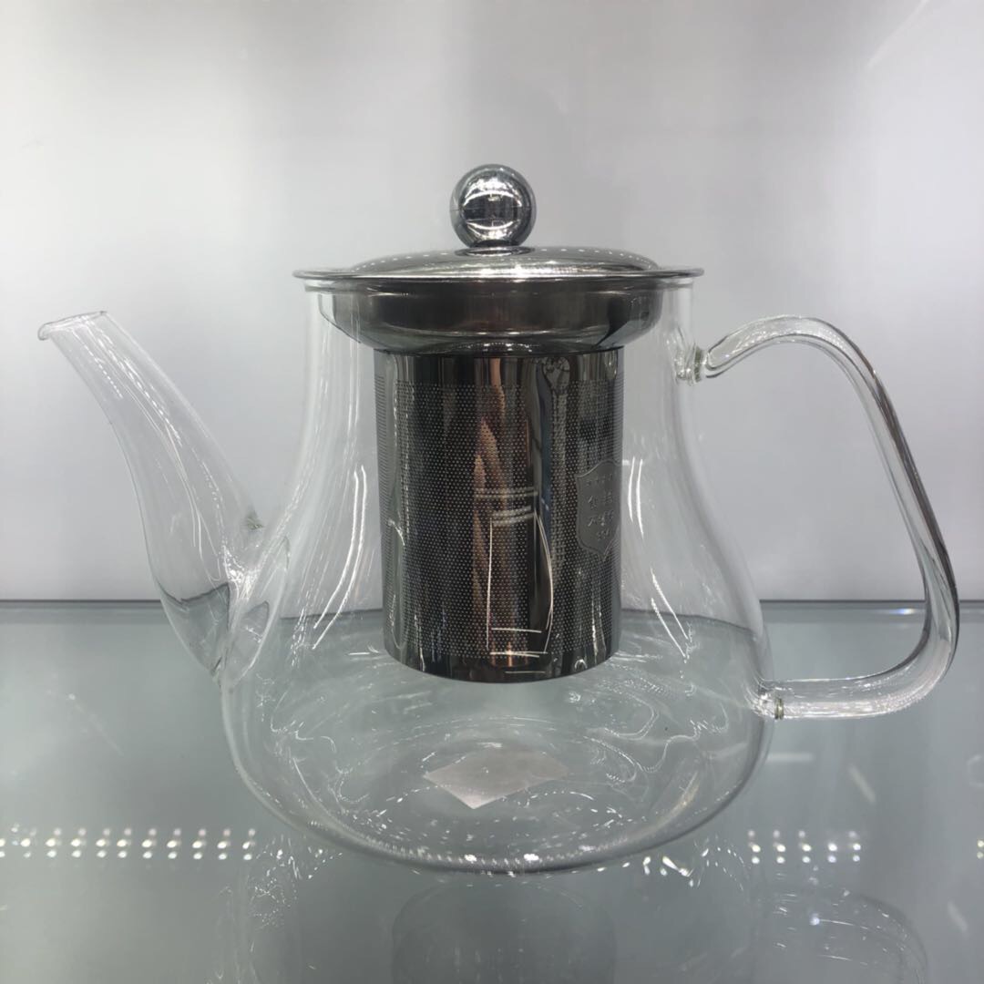 飘逸杯泡茶壶家用办公室花茶壶耐热玻璃茶具304不锈滤网茶壶