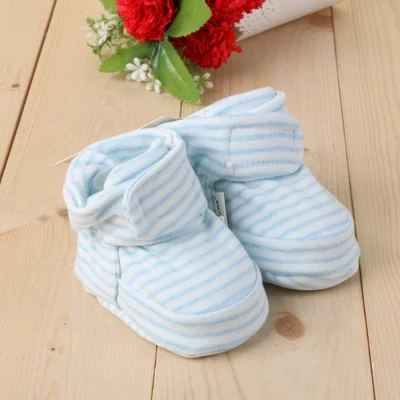Snow doll cotton sweatcloth does not drop soft soles baby shoes comfortable baby shoes thumbnail