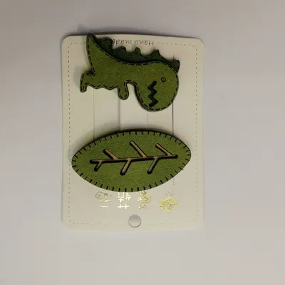 Korean Version Of Fashion Kawaii Dinosaur Cute Girly Style Headdress Hair Card