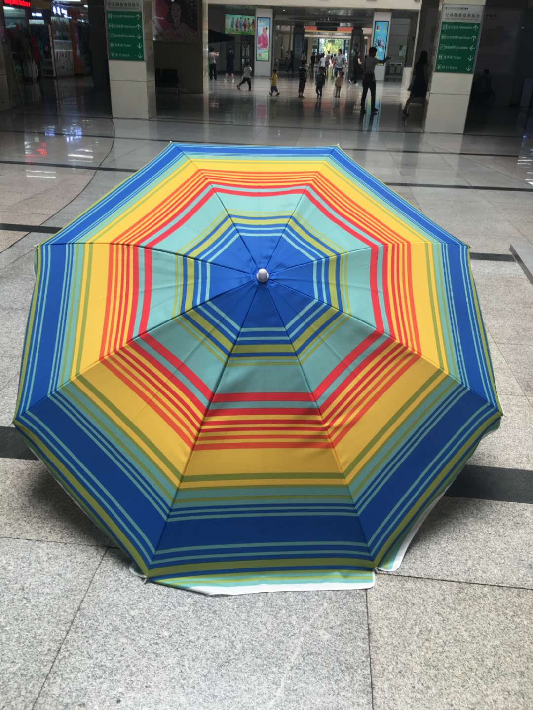 100CM polyester beach umbrella Specification image