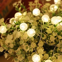 厂家直销LED彩灯裂纹球球灯串圣诞节日婚庆橱窗装饰灯满天星