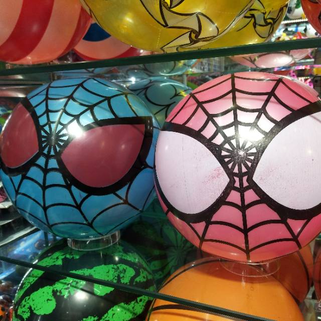 蜘蛛侠印花球儿童玩具PVC材质