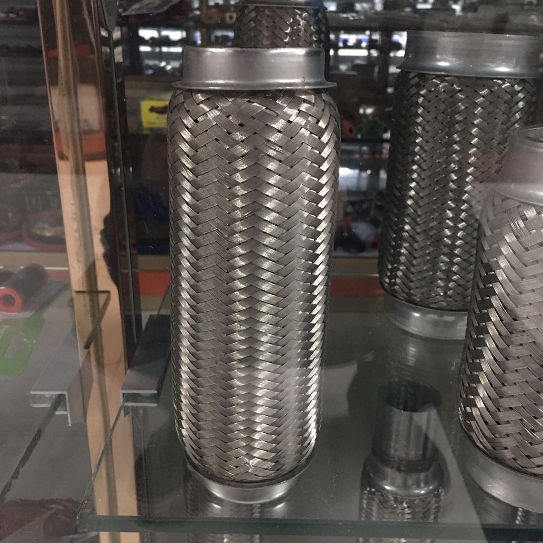 Car Truck Exhaust Pipe Soft Connection Silencer Soft Connection Silencer Shock Absorber Hose Improves Resonance details Picture