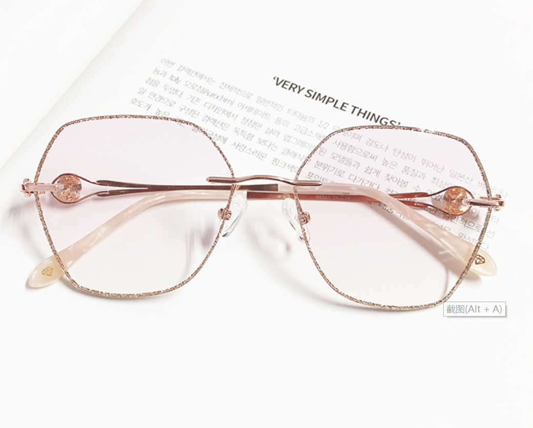 New fashionable sunglasses, large-framed polygonal sunglasses, polarizing glasses, Korean version, trendy and trendy, high-end metal women's style 22222